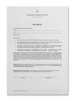 Vollmacht Arbeitsrecht